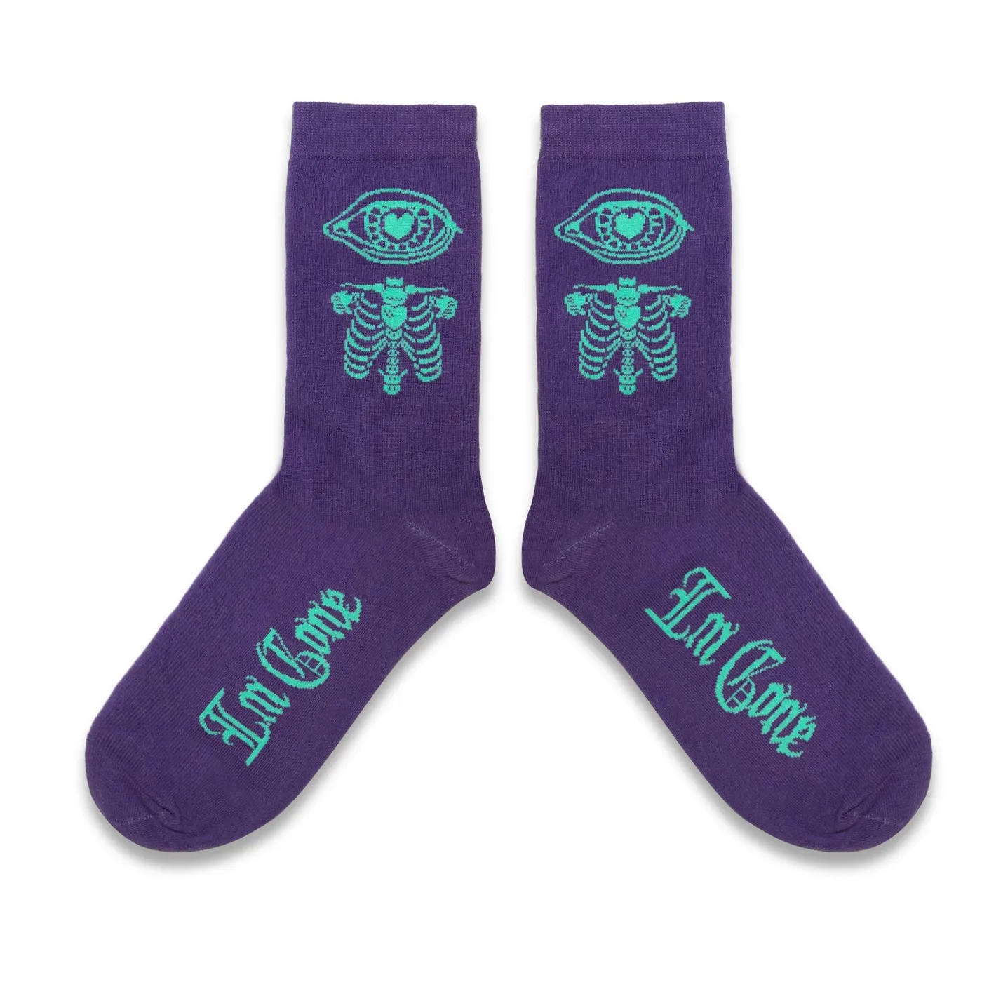 iann dior I'm Gone Socks / Purple