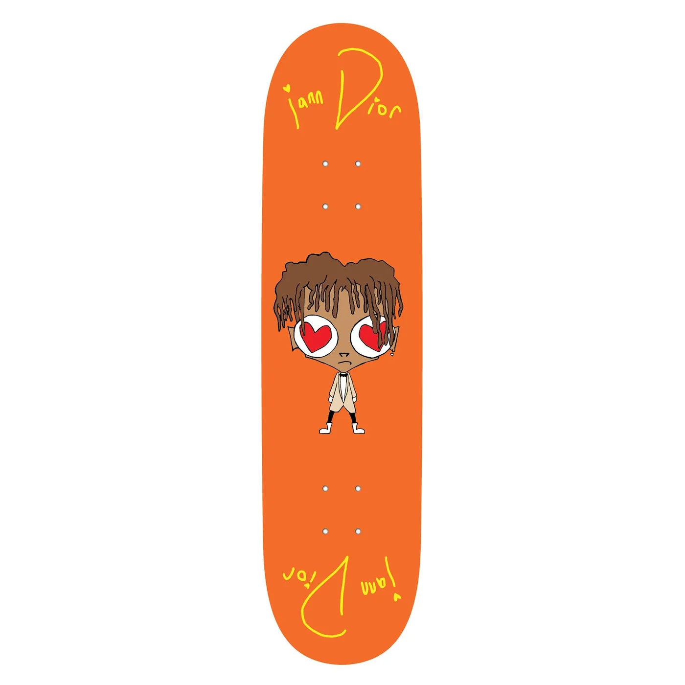iann dior Skateboard Deck (Orange)