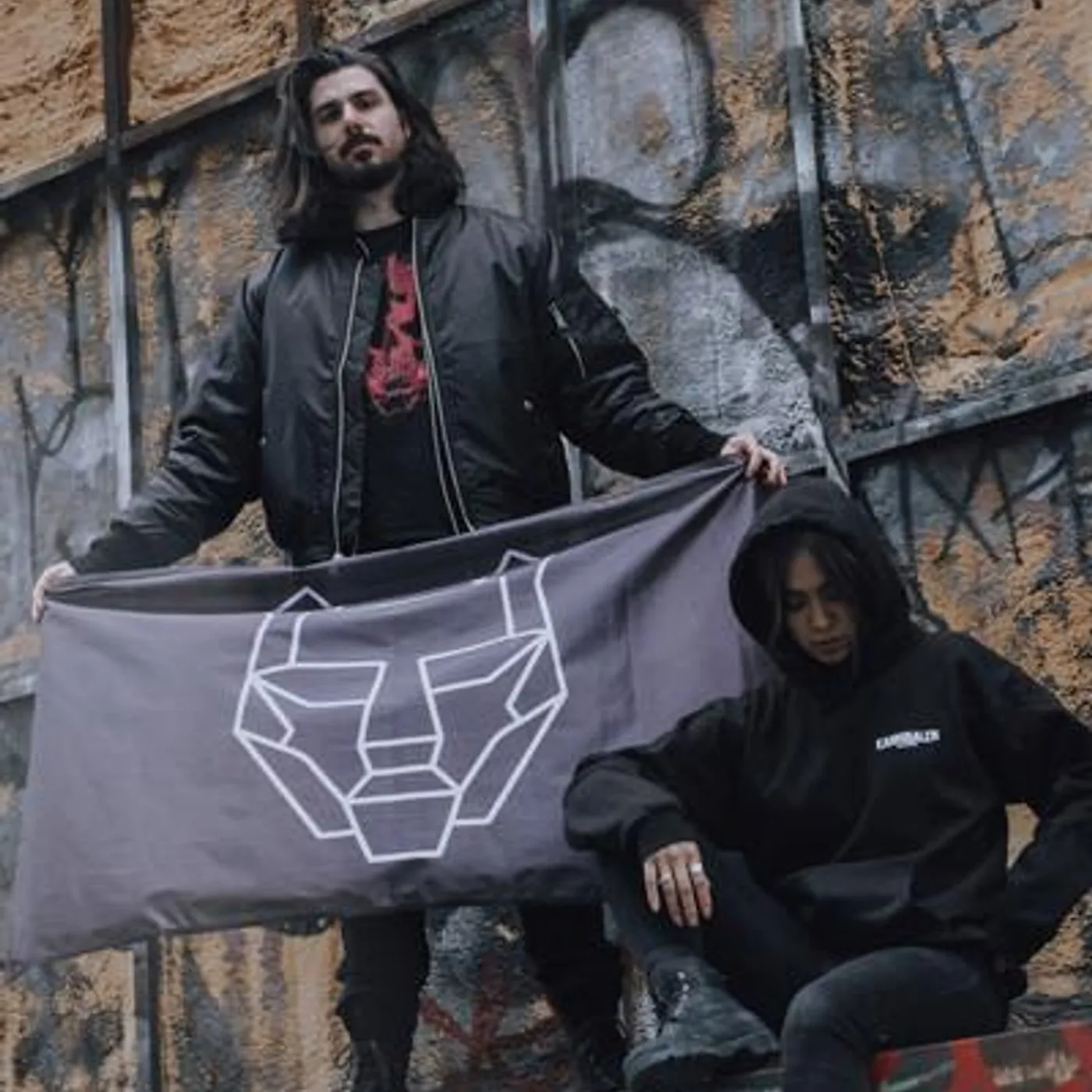 Black Tiger Sex Machine BTSM - Tiger Helmet - Logo Flag