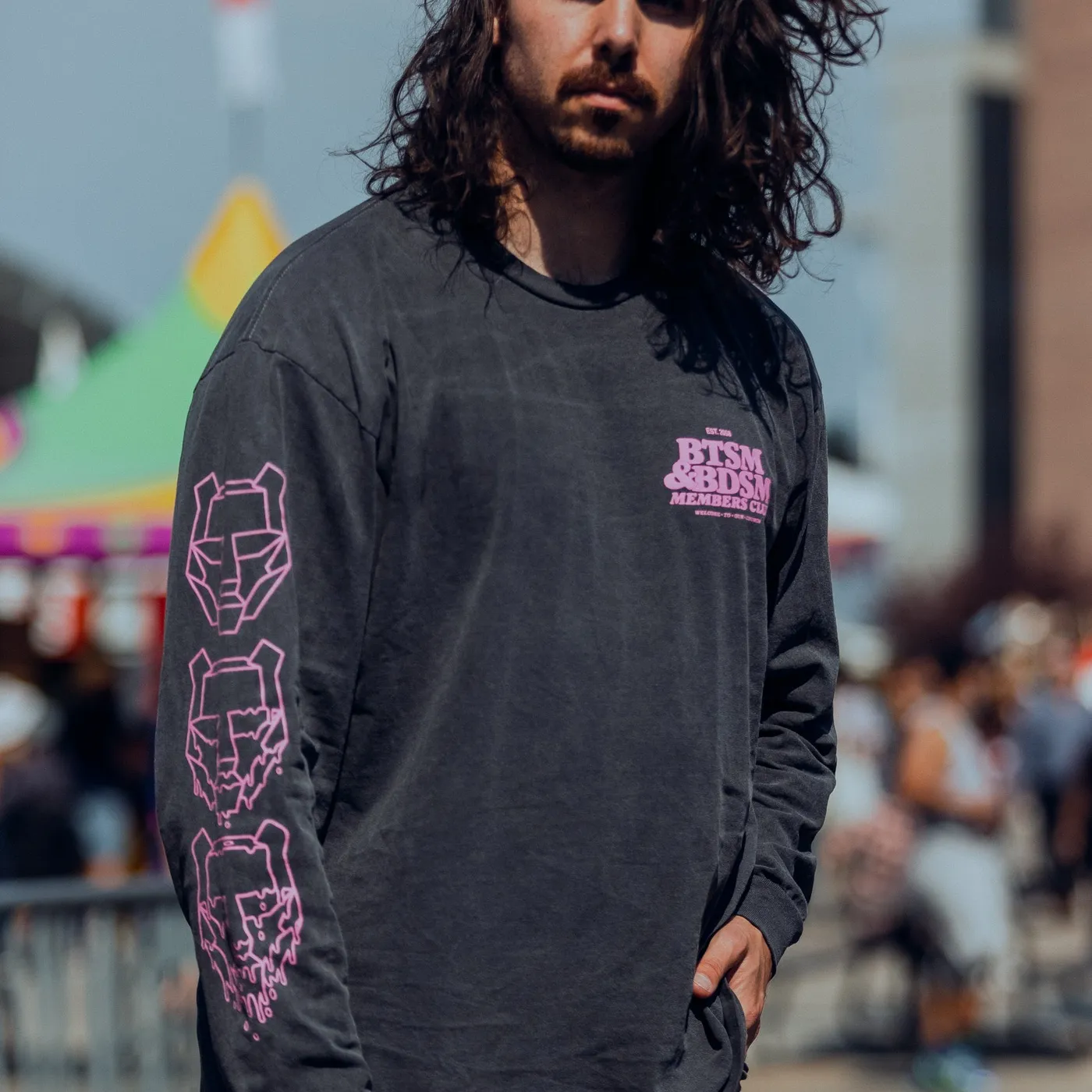 Black Tiger Sex Machine BTSM & B*SM - Members Club Long Sleeve