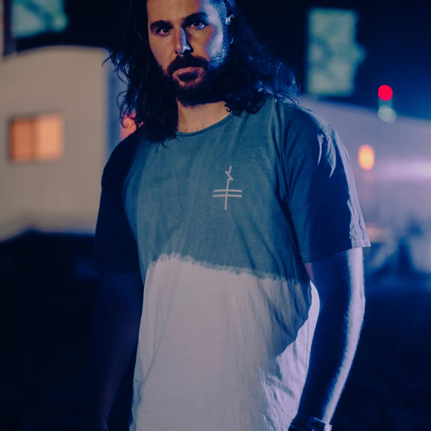 Black Tiger Sex Machine BTSM - Dip Dye Tee