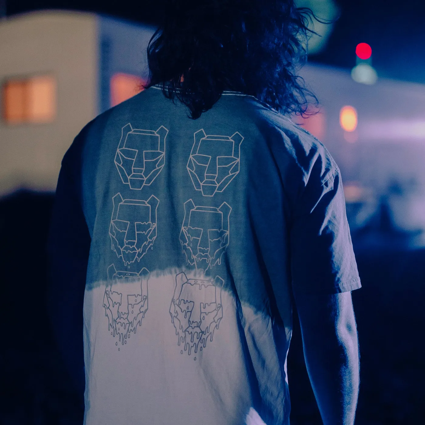 Black Tiger Sex Machine BTSM - Dip Dye Tee