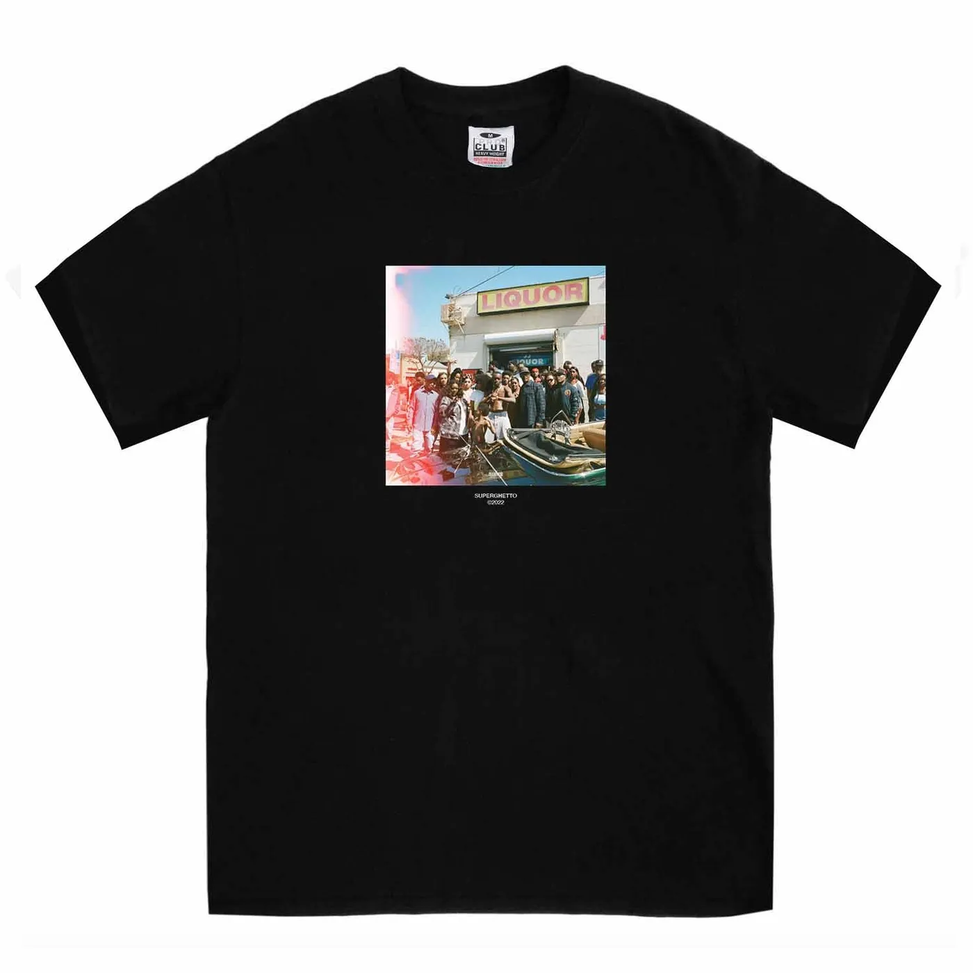 Buddy SUPERGHETTO ALBUM COVER TEE BLACK
