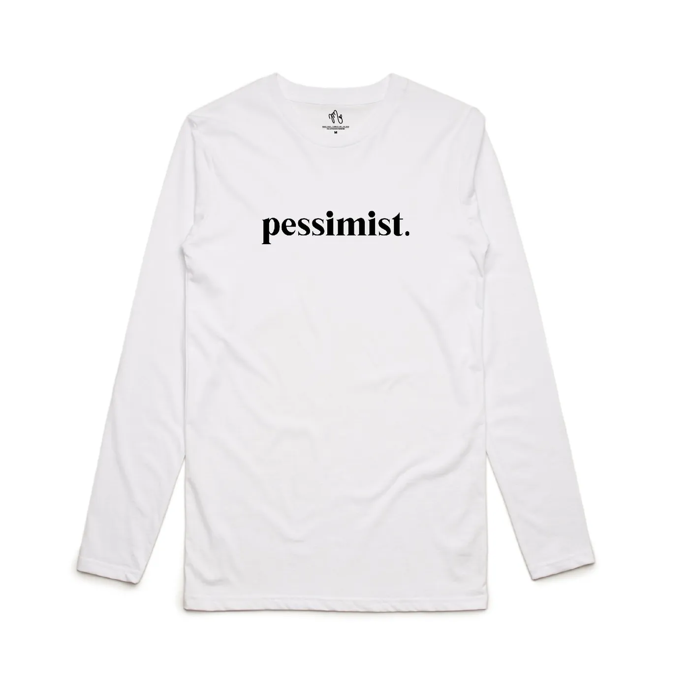 Julia Michaels pessimist Long Sleeve / White
