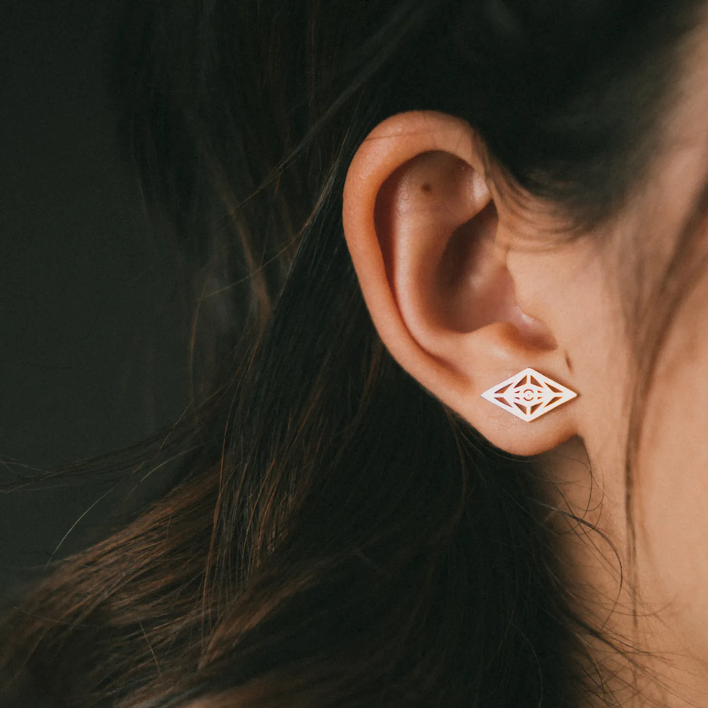 SLANDER Eye Stud Earrings