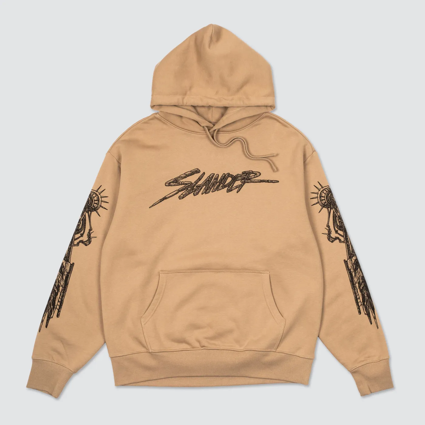 SLANDER Sand Mechanical Hoodie (Heavyweight)