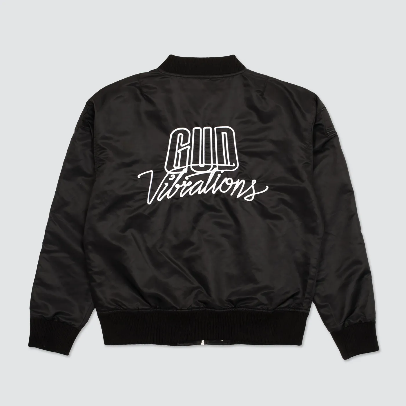 SLANDER Gud Vibrations Bomber Jacket