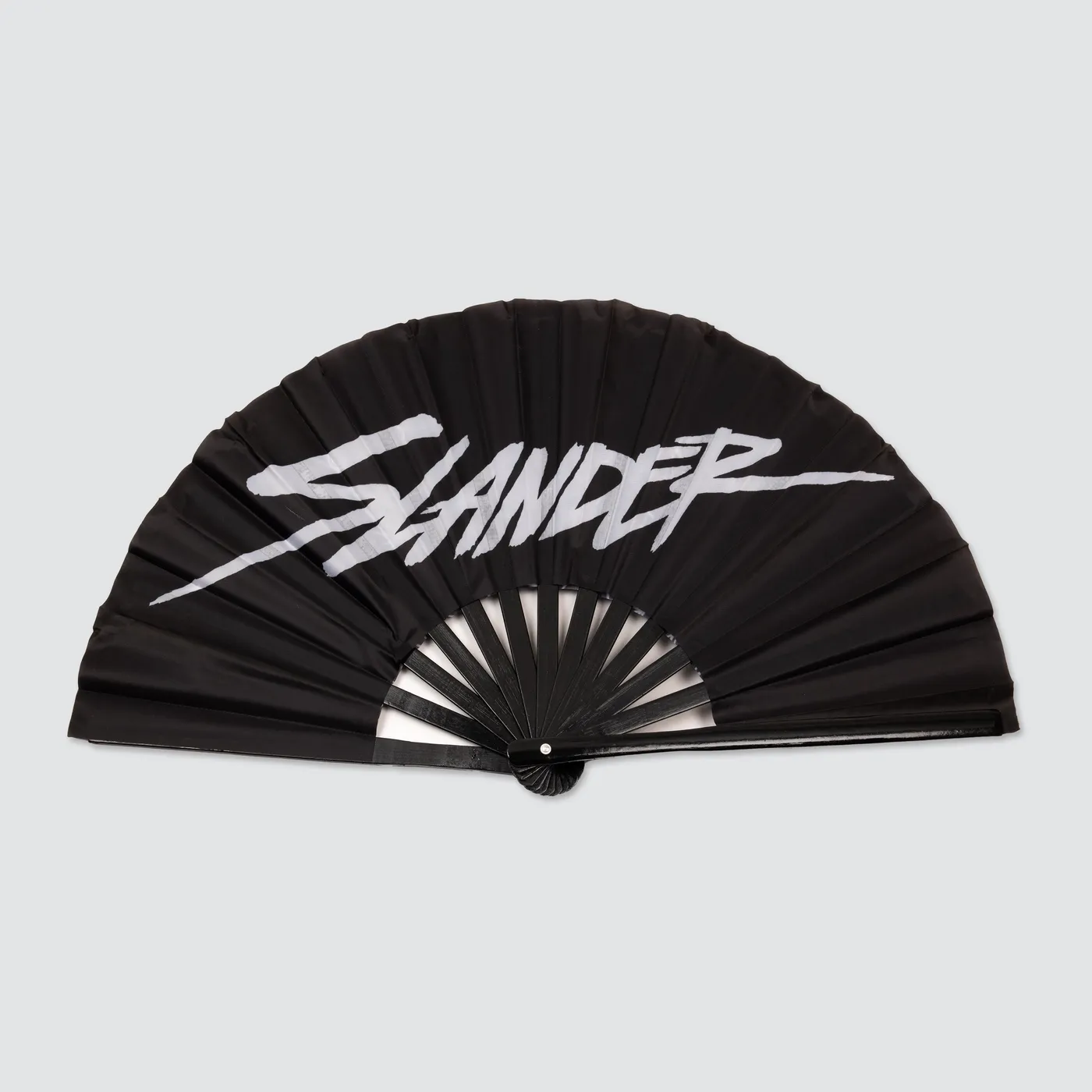 SLANDER Black & White Hand Fan