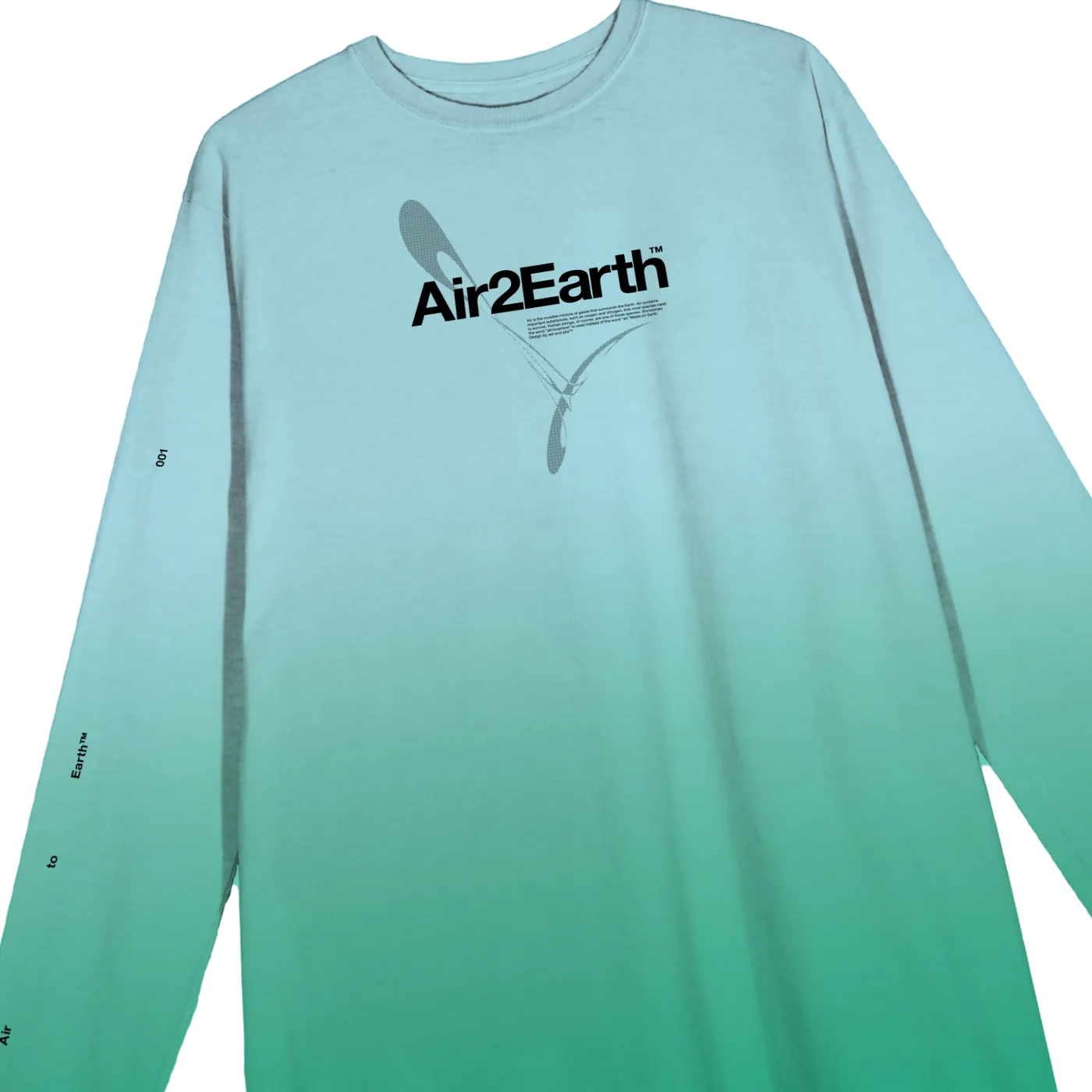 Porter Robinson air2earth gradient long sleeve