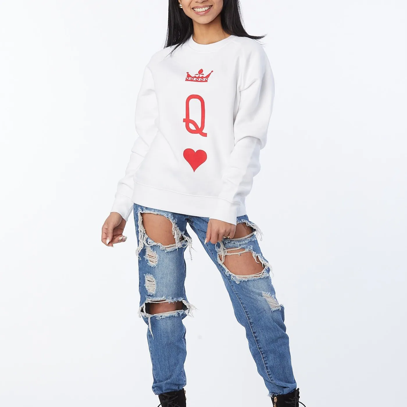 DEL Records Queen Her Sweatshirt