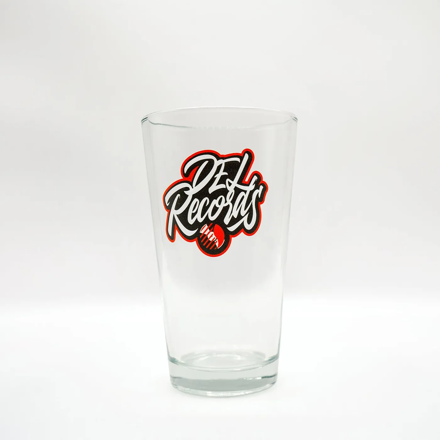 Del Records 16oz Pint Glass