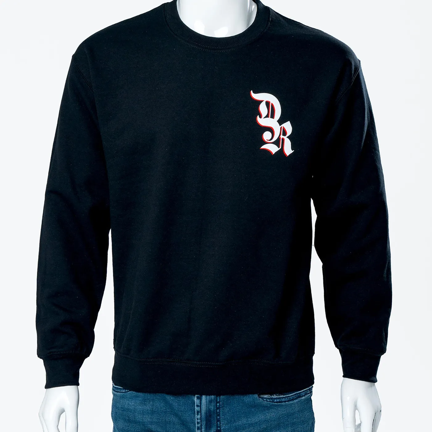 DEL Records Old English Crew Sweatshirt