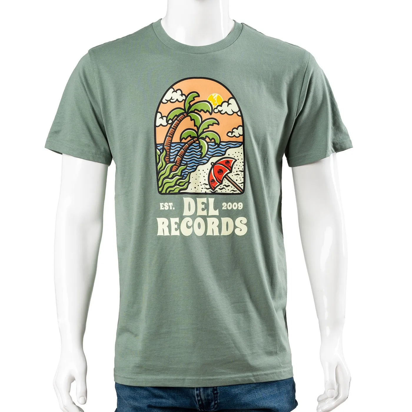 DEL Records Del Beach Tee