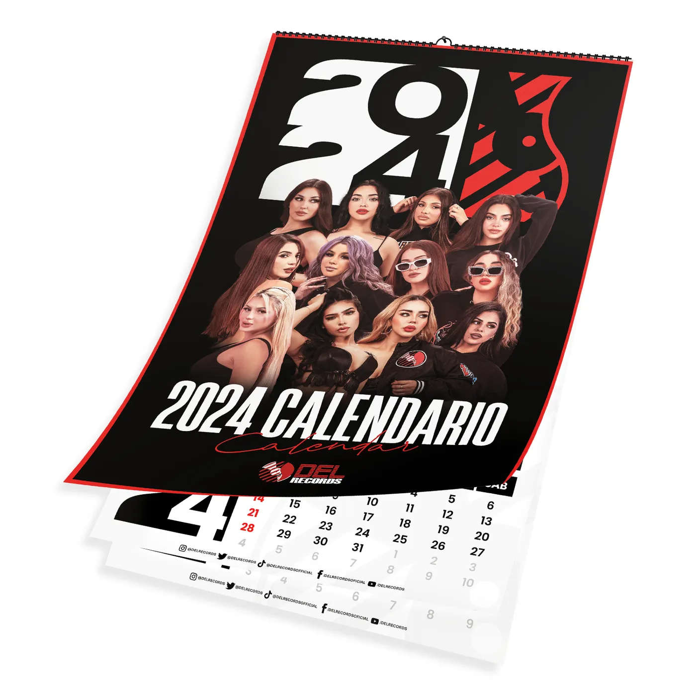 2024 Del Records Calendar
