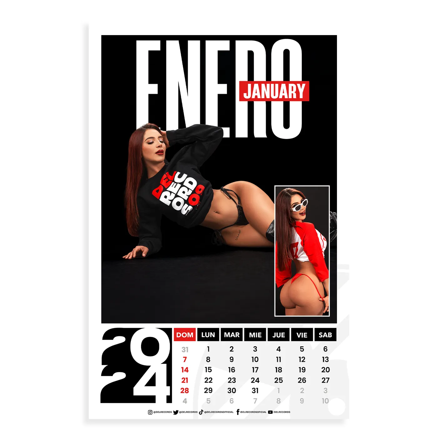 2024 Del Records Calendar