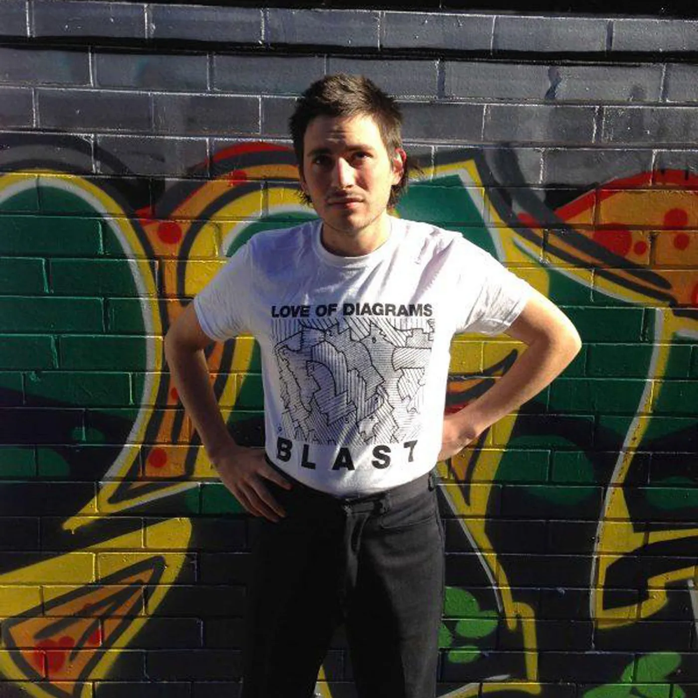 Love Of Diagrams Blast T-shirt (White)