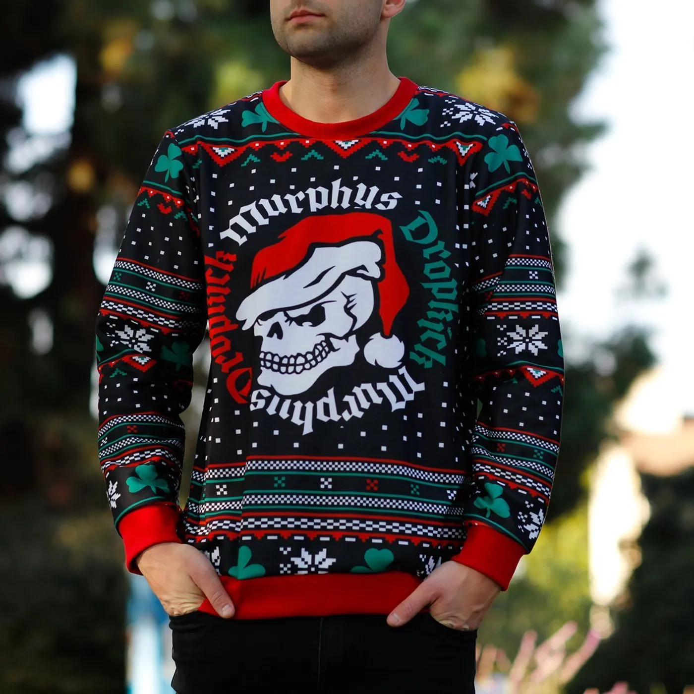 Dropkick Murphys 2018 Holiday Crewneck (Black)