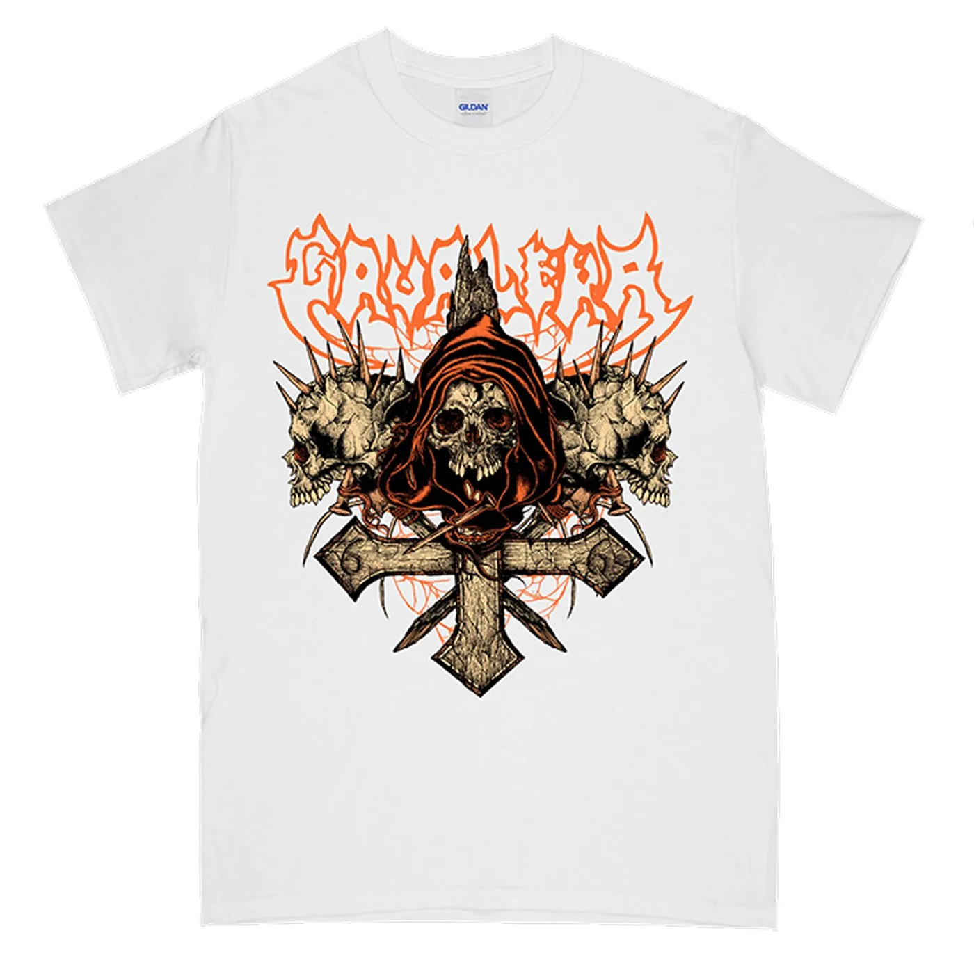 Cavalera Conspiracy 2019 Australian Tour T-Shirt (White)