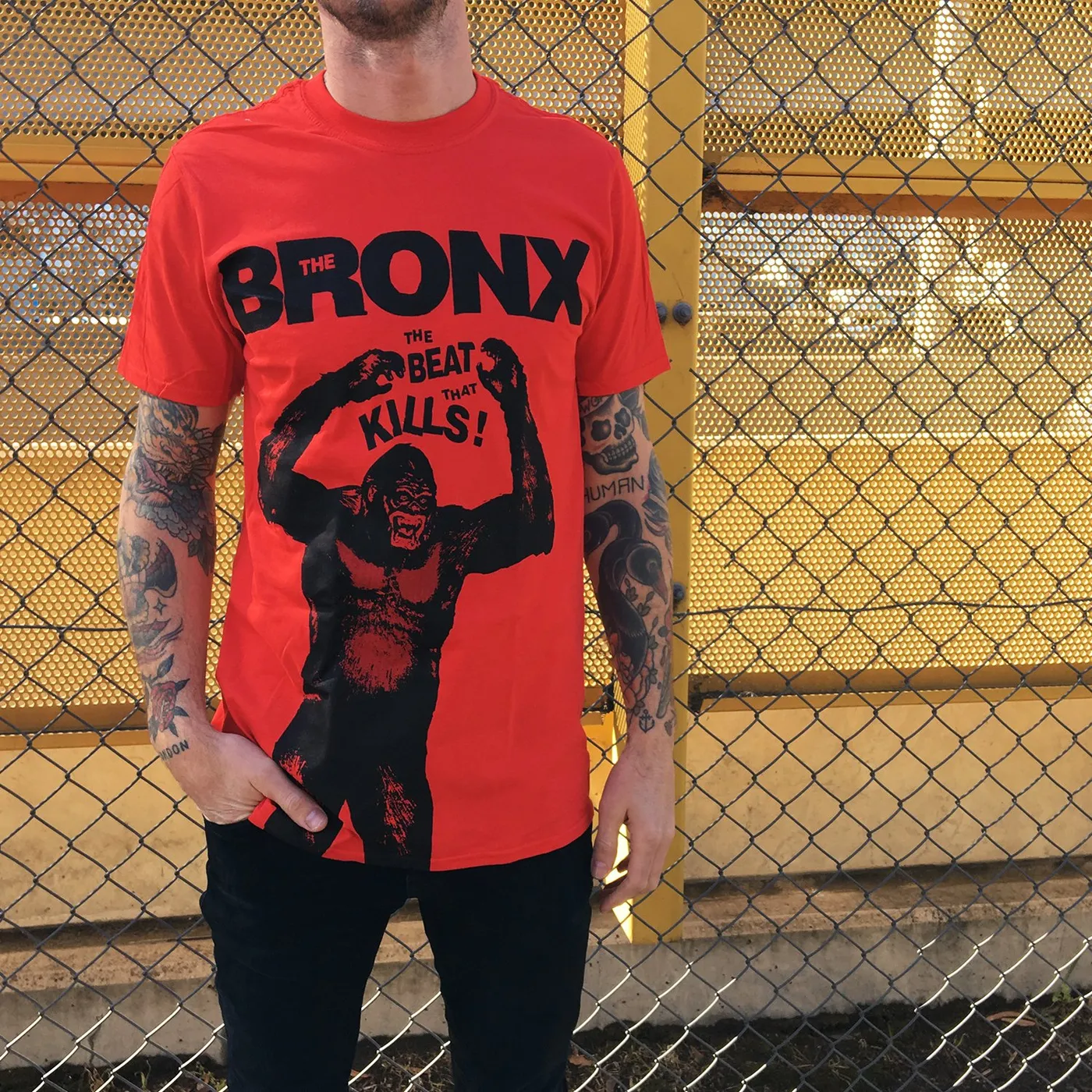 Bronx Beat That Kills Tee (Red)