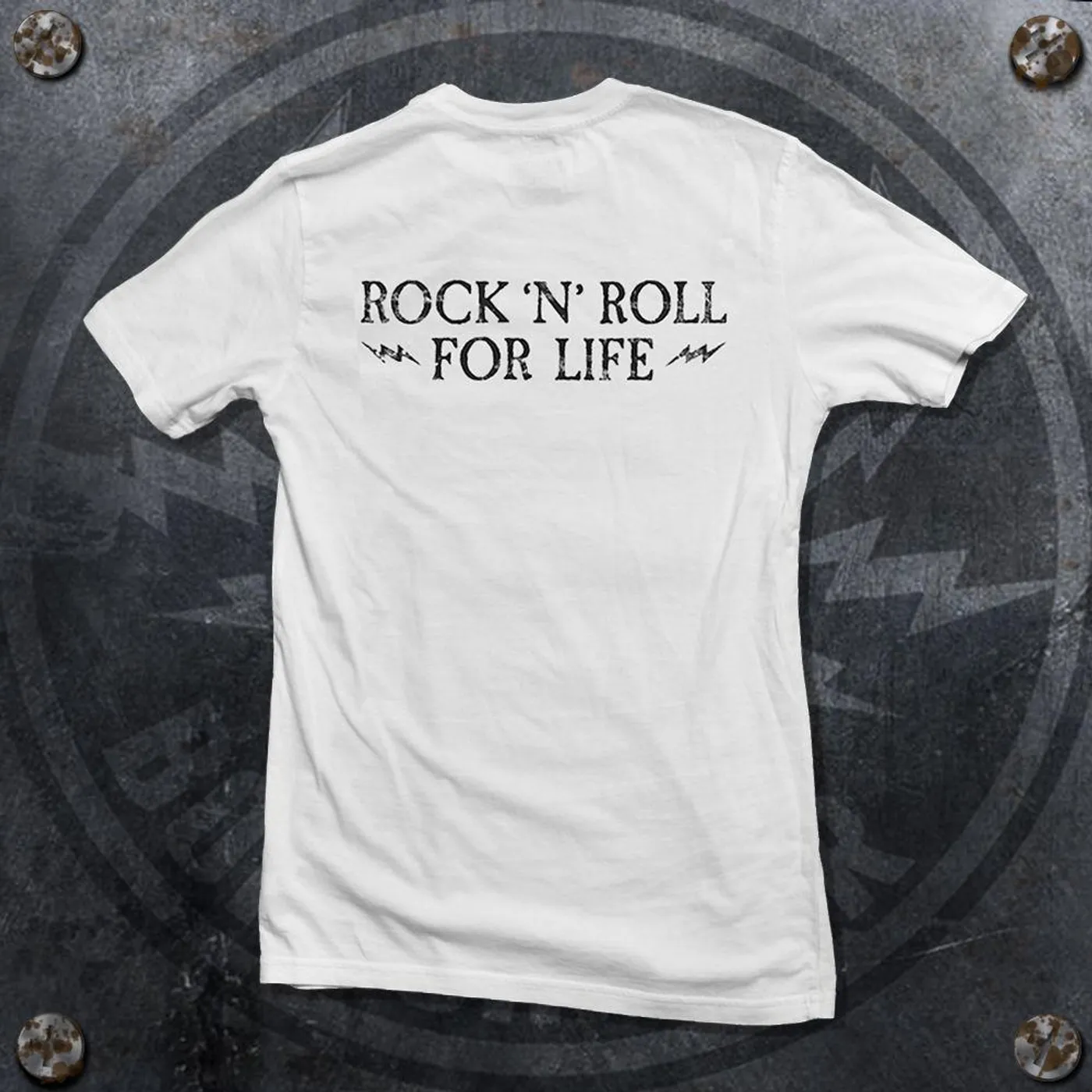 Airbourne Boneshaker T-shirt (White)