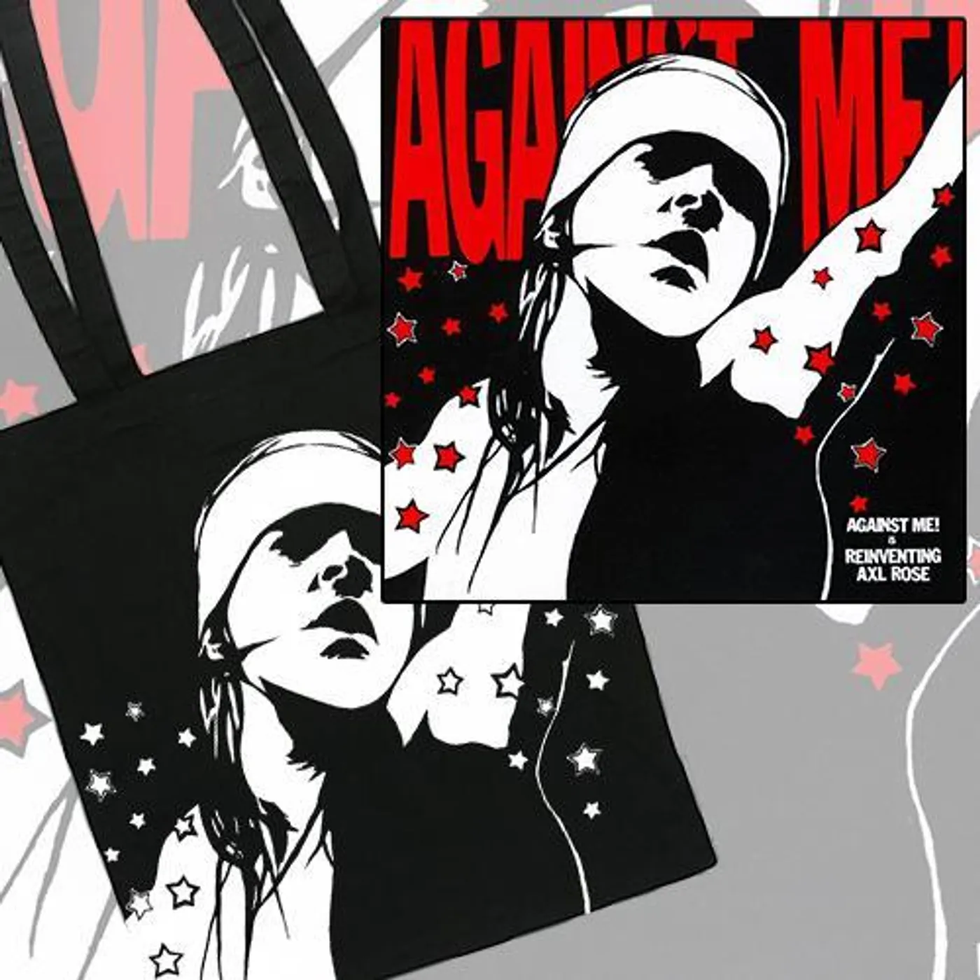 Against Me! Reinventing Axl Rose LP (Colour) + Tote bag