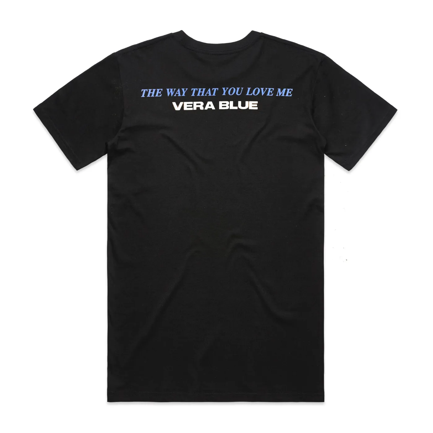 Vera Blue Rose T-shirt (Black)