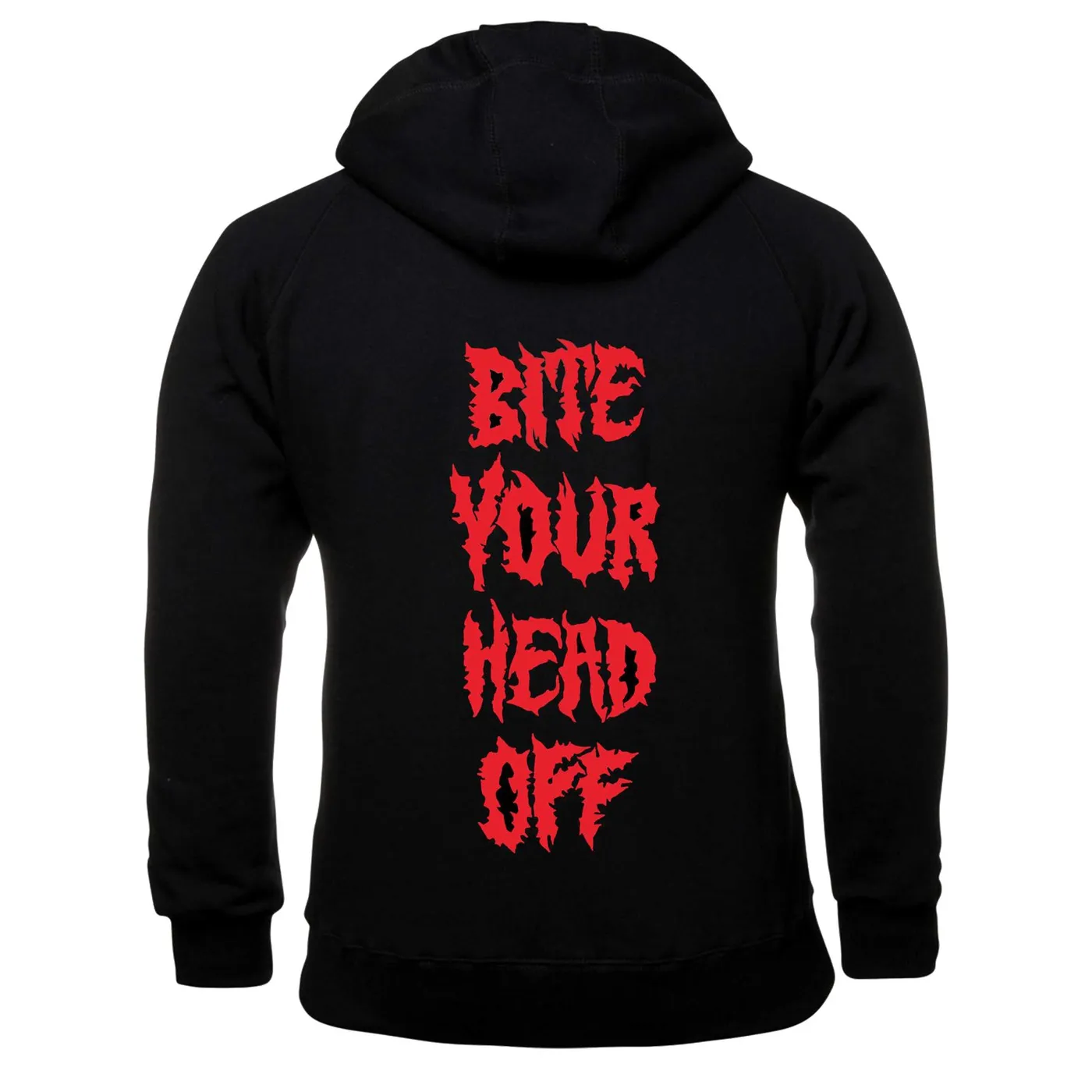 King Parrot Bite Your Head Off Pullover Hoodie (Black)