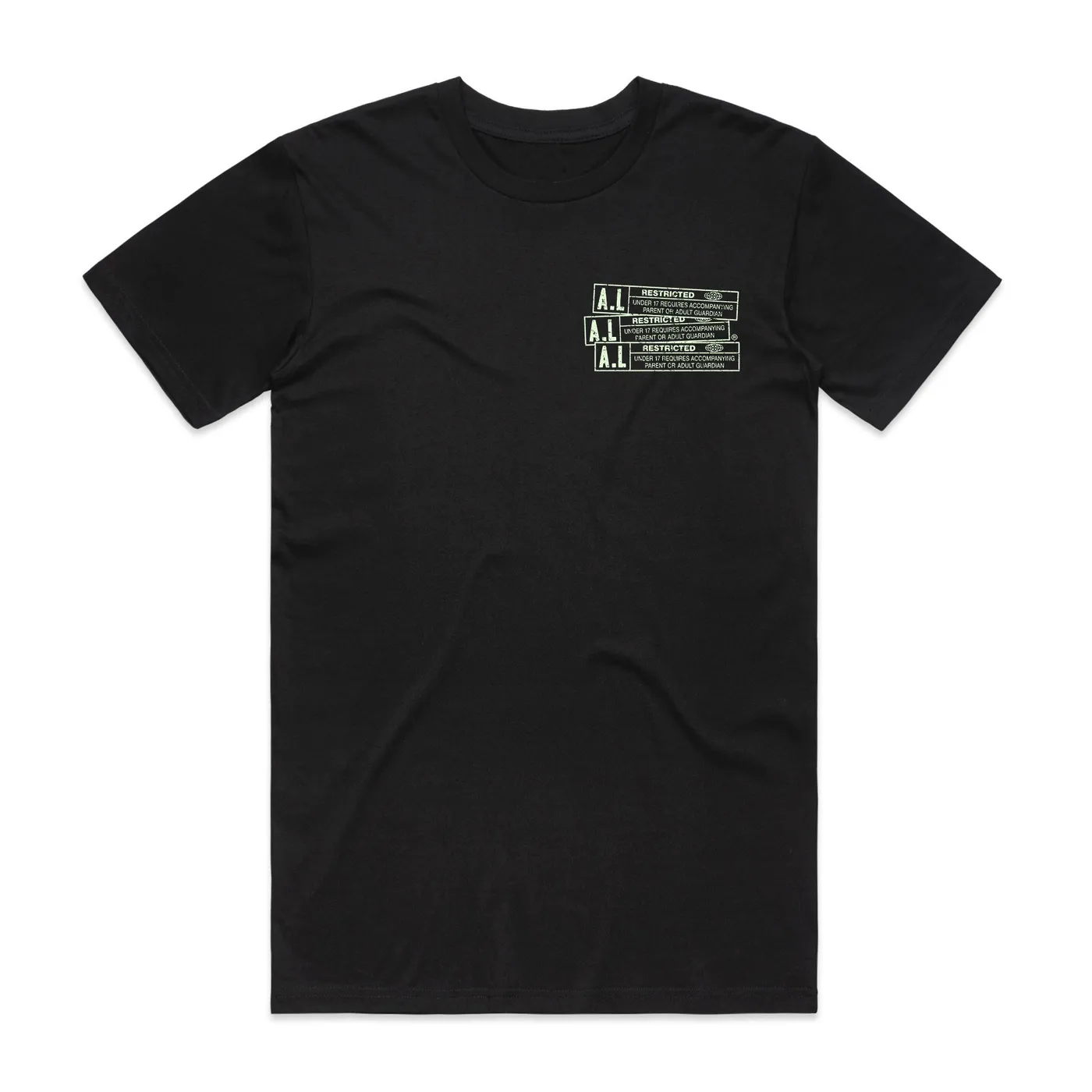 Alex Lahey Sucker For Punishment Tee (Black/Glow In the Dark)