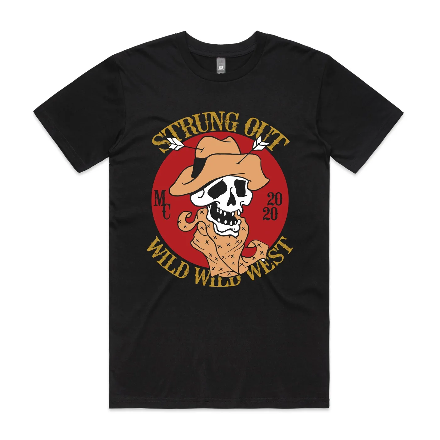Strung Out Wild West Tee (Black)