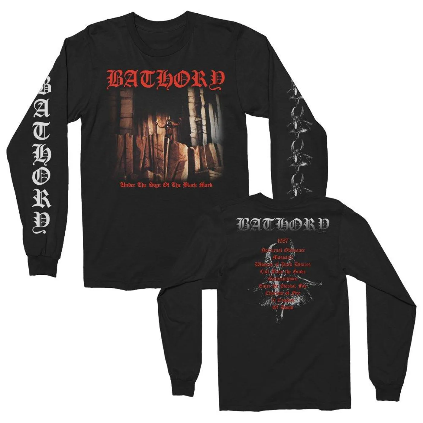Bathory Under the Sign of the Black Mark Long Sleeve