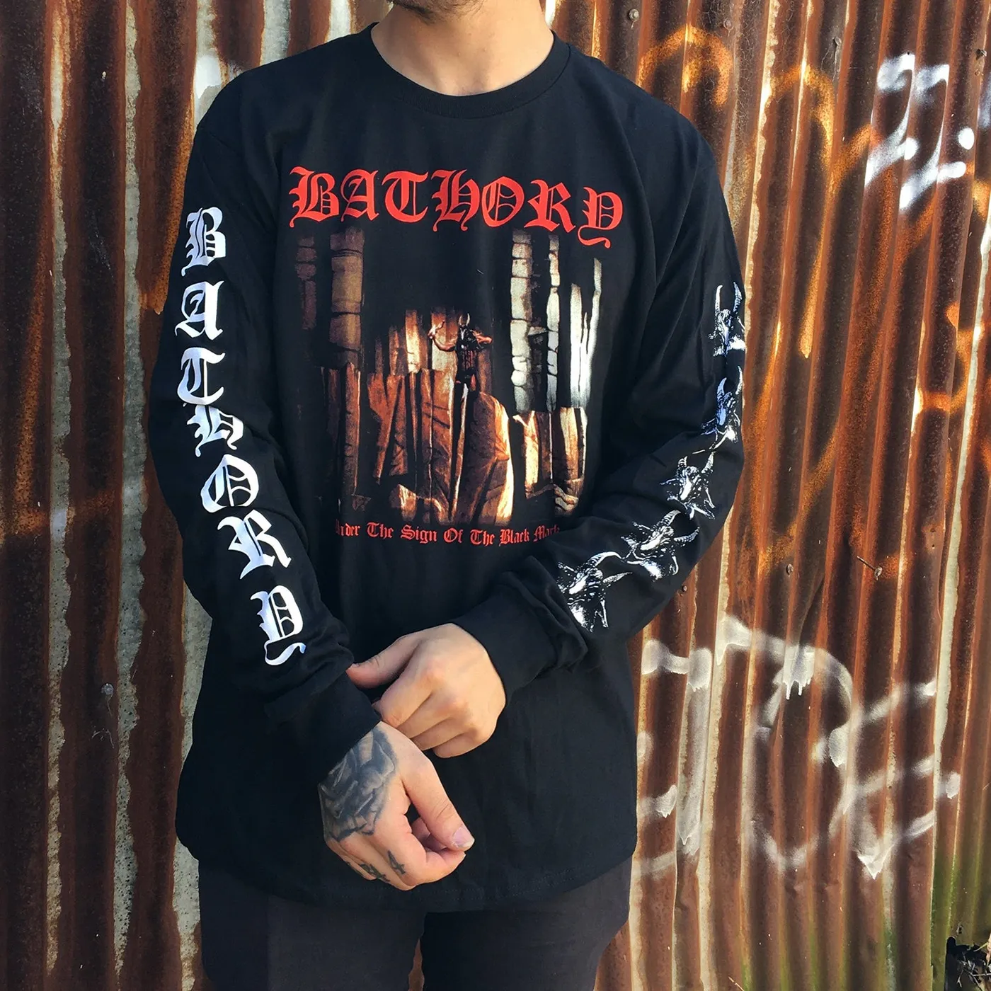 Bathory Under the Sign of the Black Mark Long Sleeve