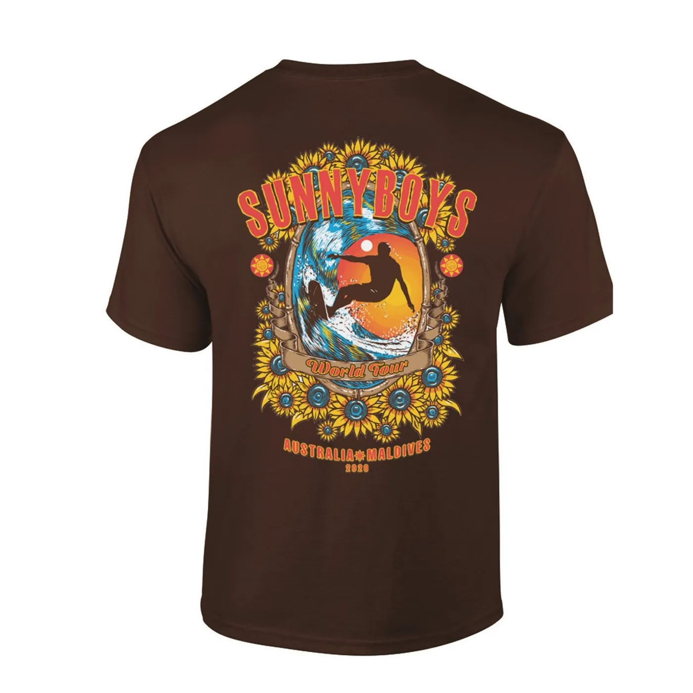 Sunnyboys World Tour 2020 T-shirt (Brown)