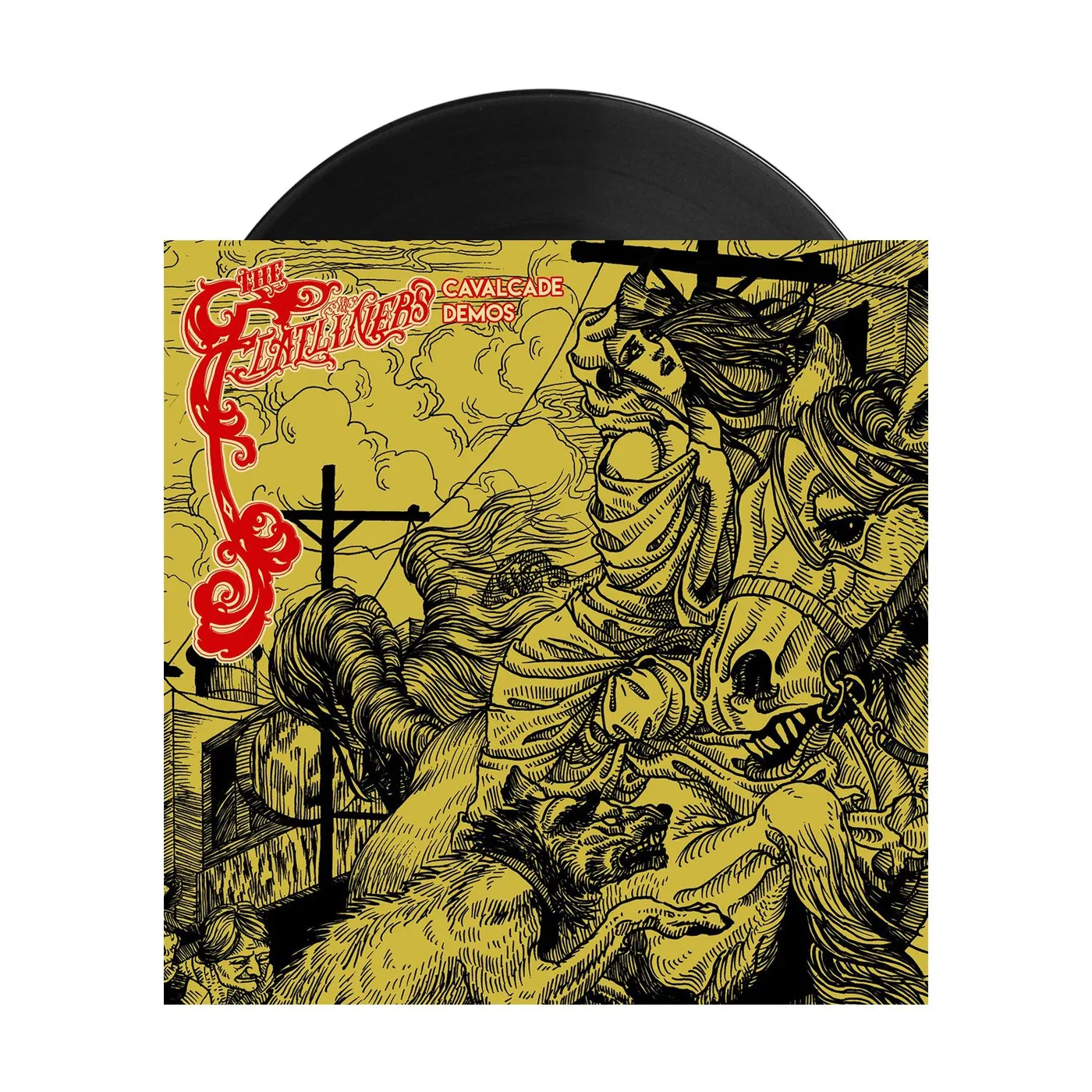 The Flatliners Cavalcade Demos 7" (Black) (Vinyl)
