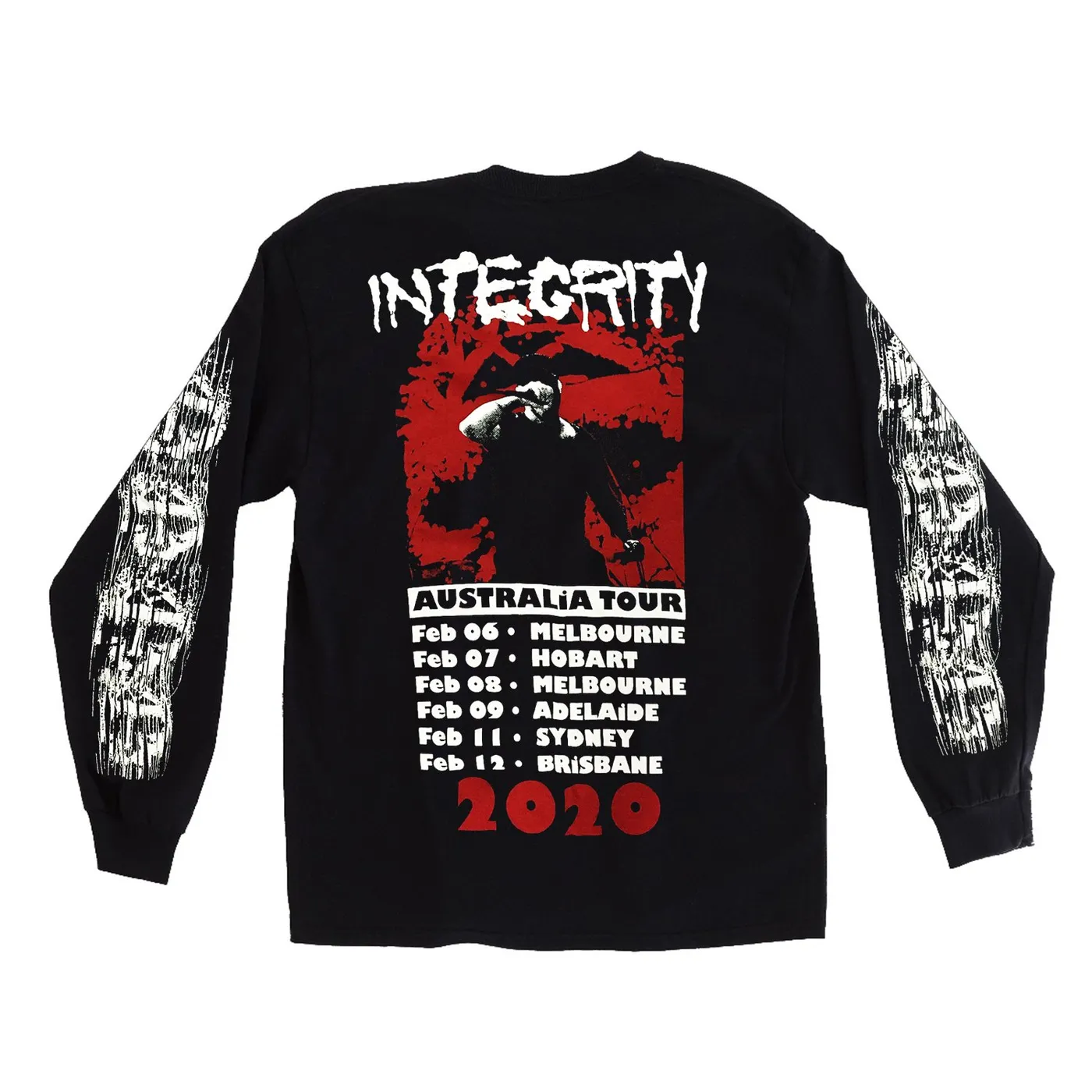 Integrity 2020 Australian Tour Longsleeve (Black)