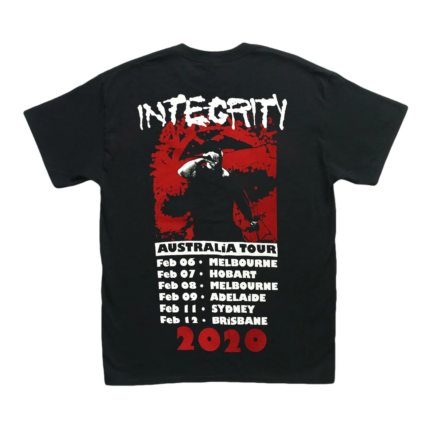 Integrity 2020 Australian Tour Tee (Black)