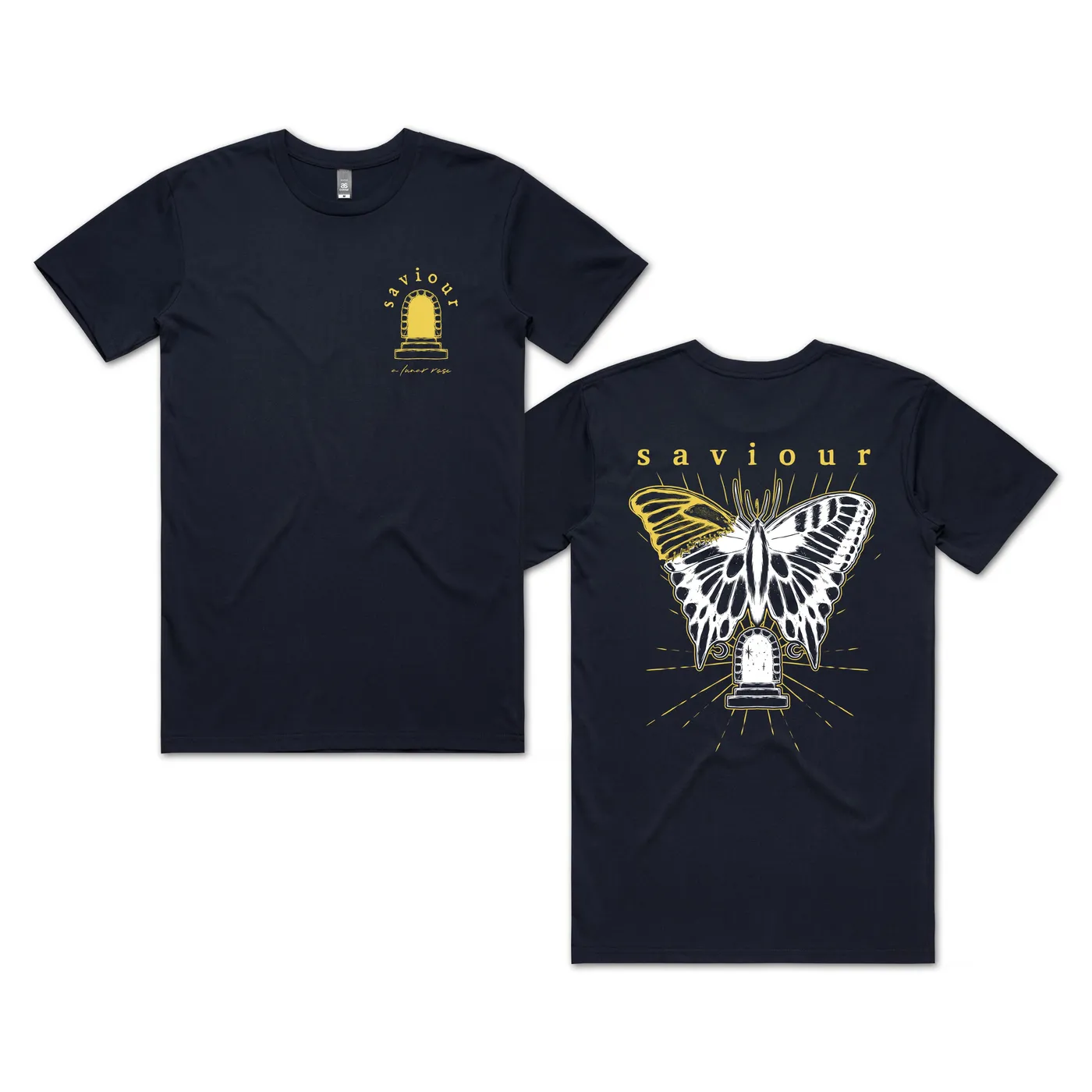Saviour Butterfly T-shirt (Navy)