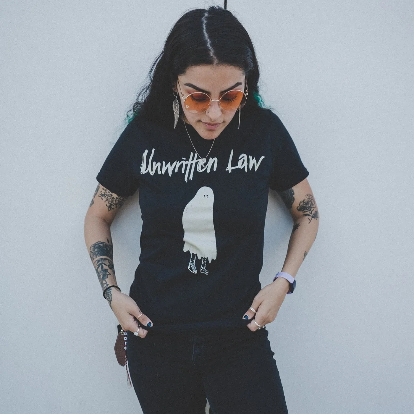 Unwritten Law Ghosted Tee (Black)
