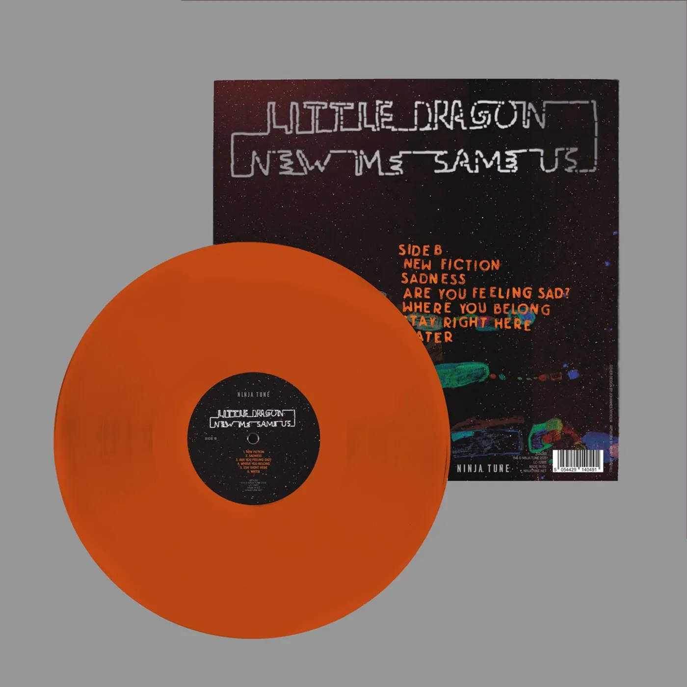 Little Dragon New Me, Same Us LP (Orange) (Vinyl)