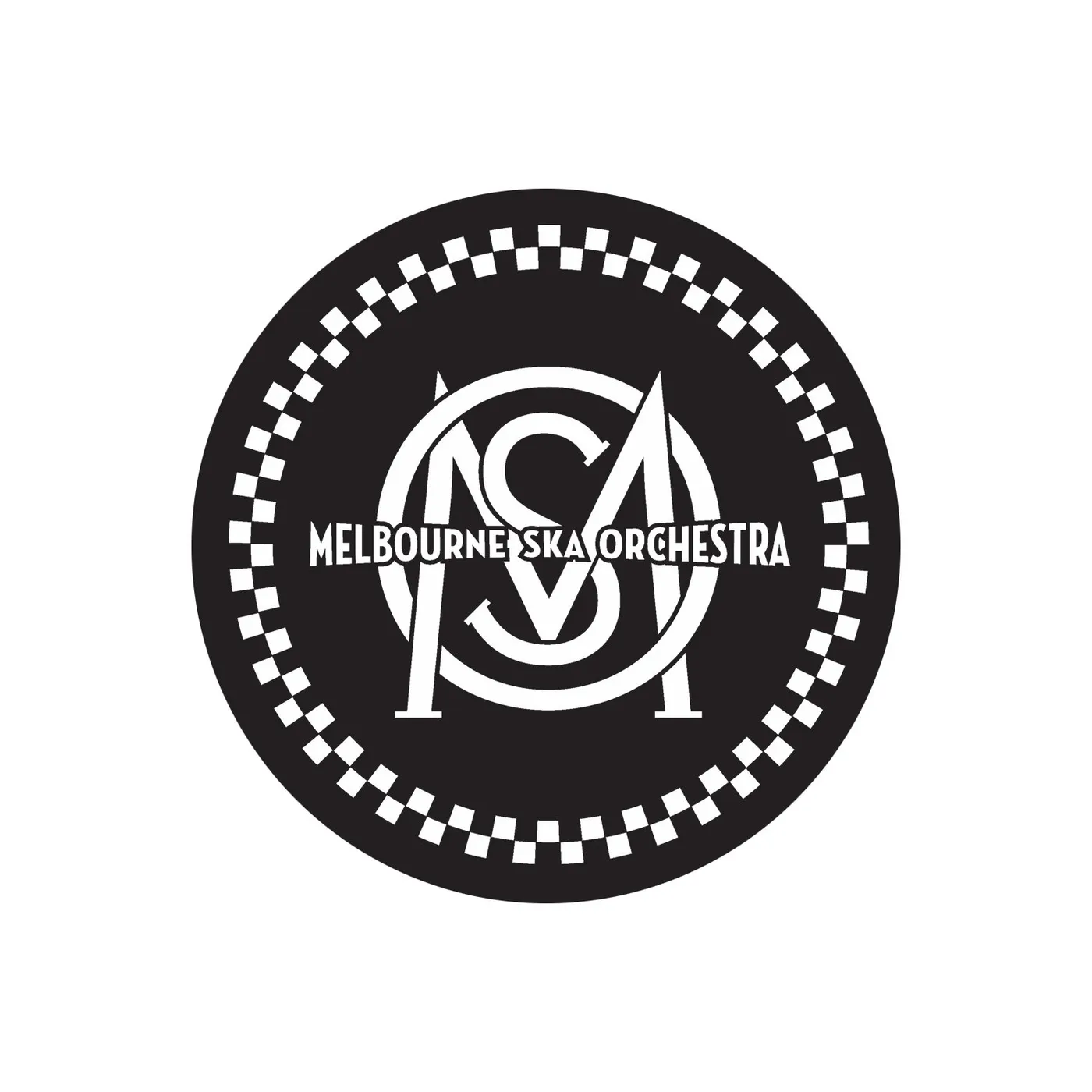 Melbourne Ska Orchestra Logo Embroidered Patch