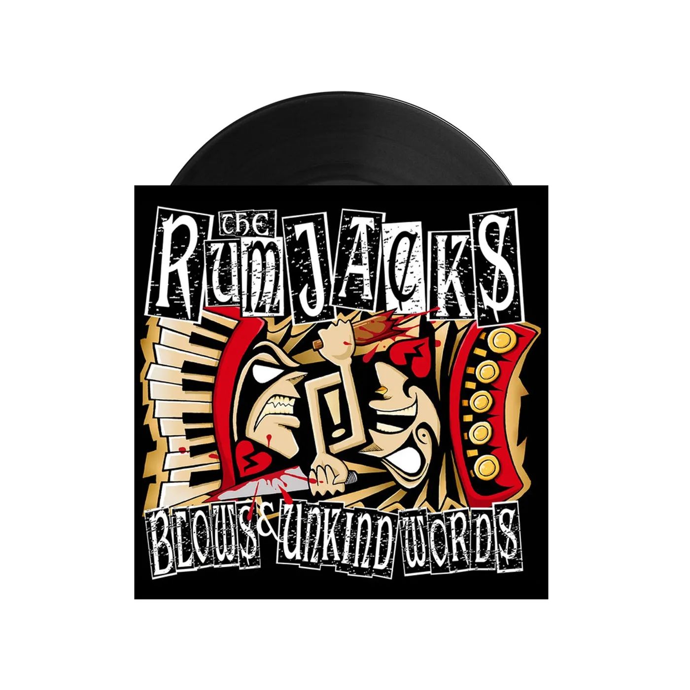 The Rumjacks Blows & Unkind Words 7" (Vinyl)