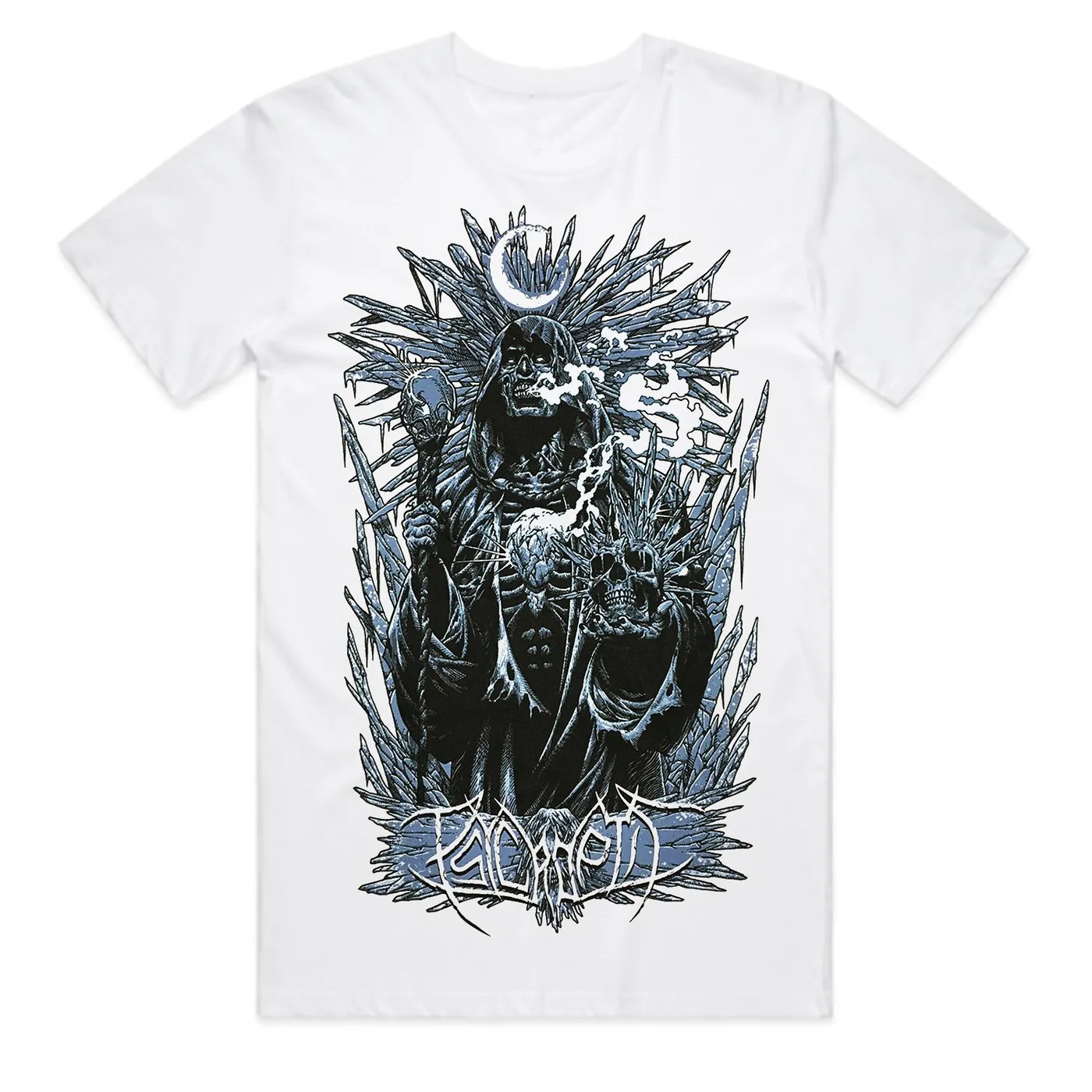 Psycroptic Ice Demon T-Shirt (White)