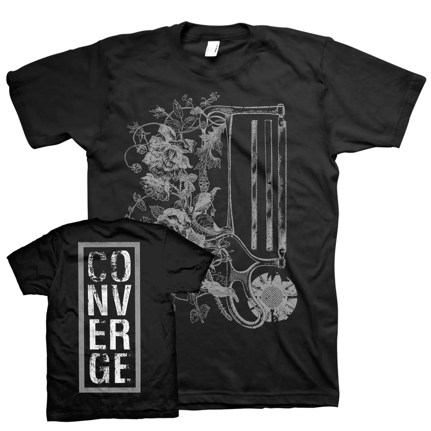 Converge Saw T-shirt (Black)