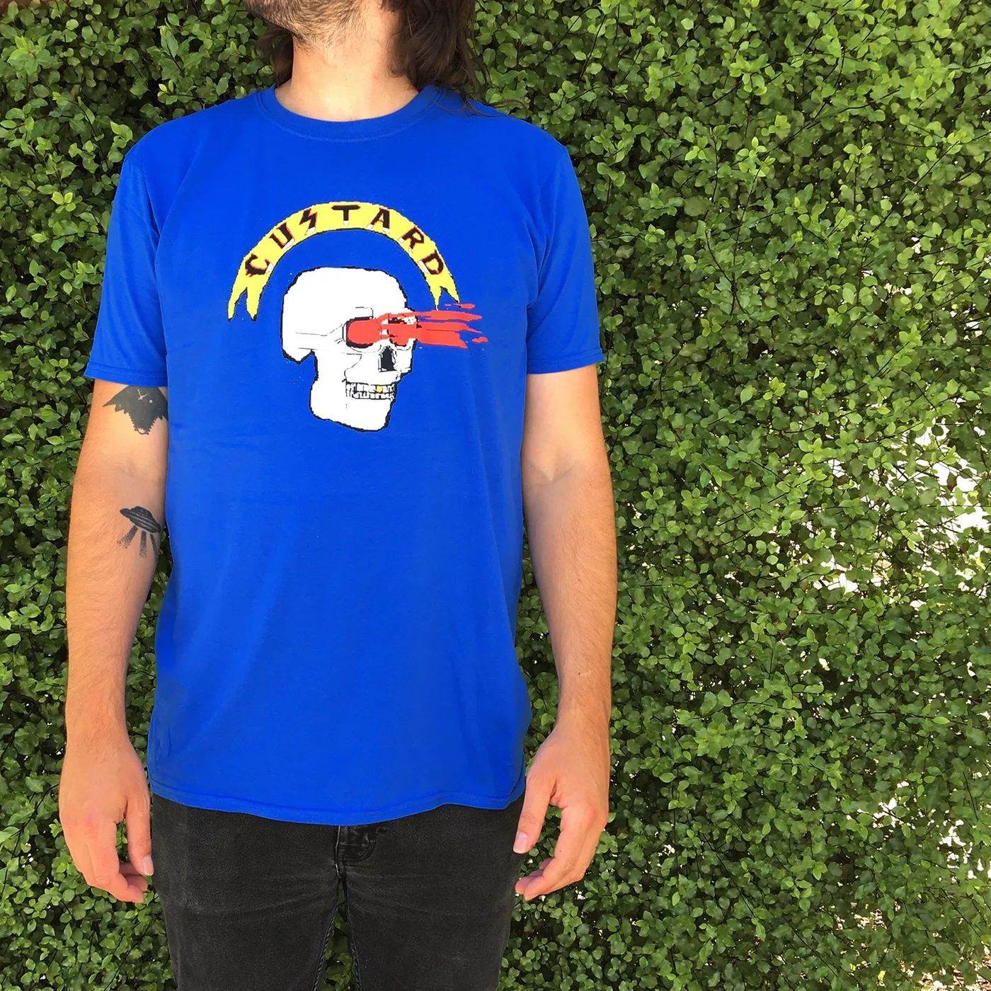 Custard Nice Bird Tee (Blue)