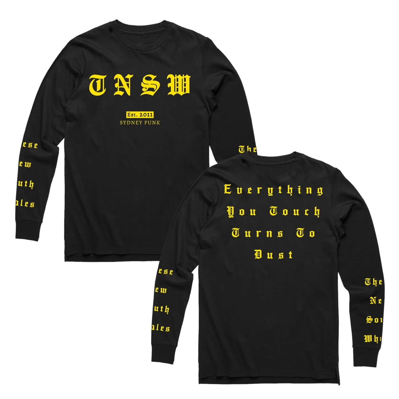 These New South Whales New Dust Longsleeve (Black)