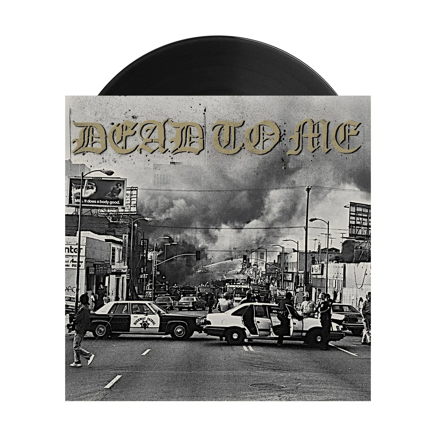 Dead To Me I Wanna Die in Los Angeles 7" (Black) (Vinyl)