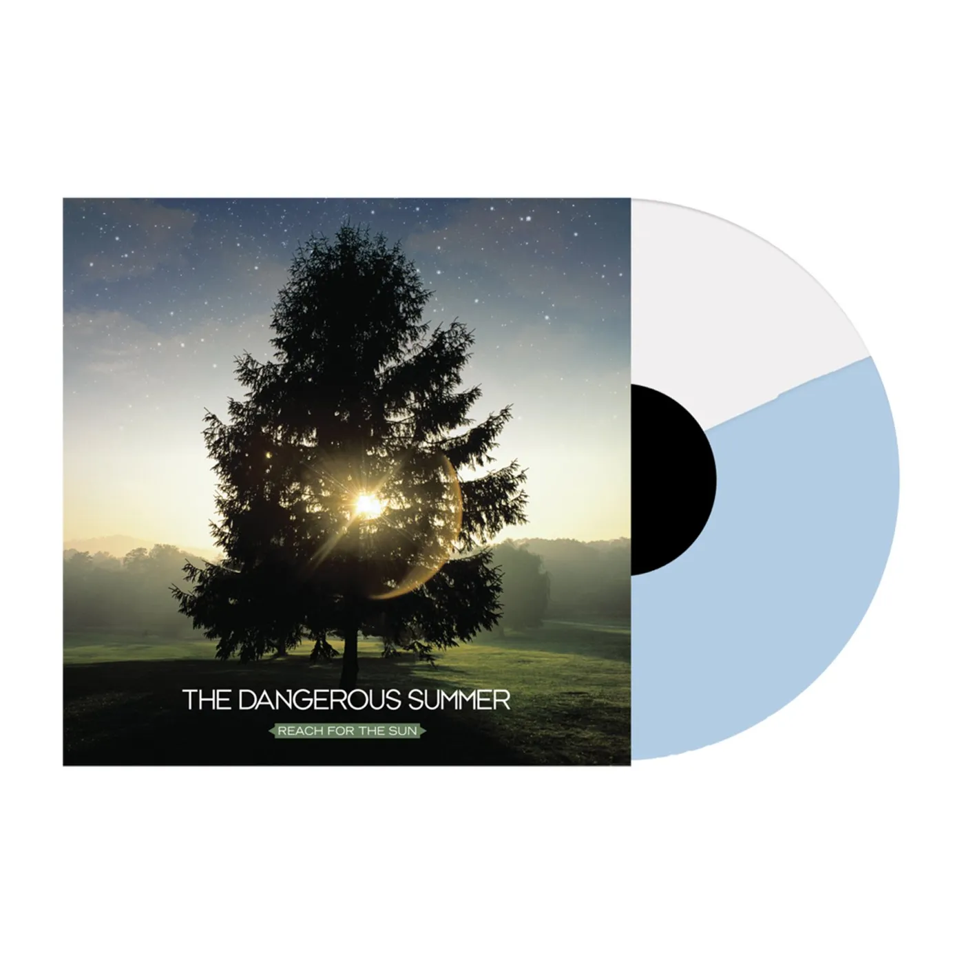 The Dangerous Summer Reach For The Sun LP (White + Light Blue Half/Half) (Vinyl)