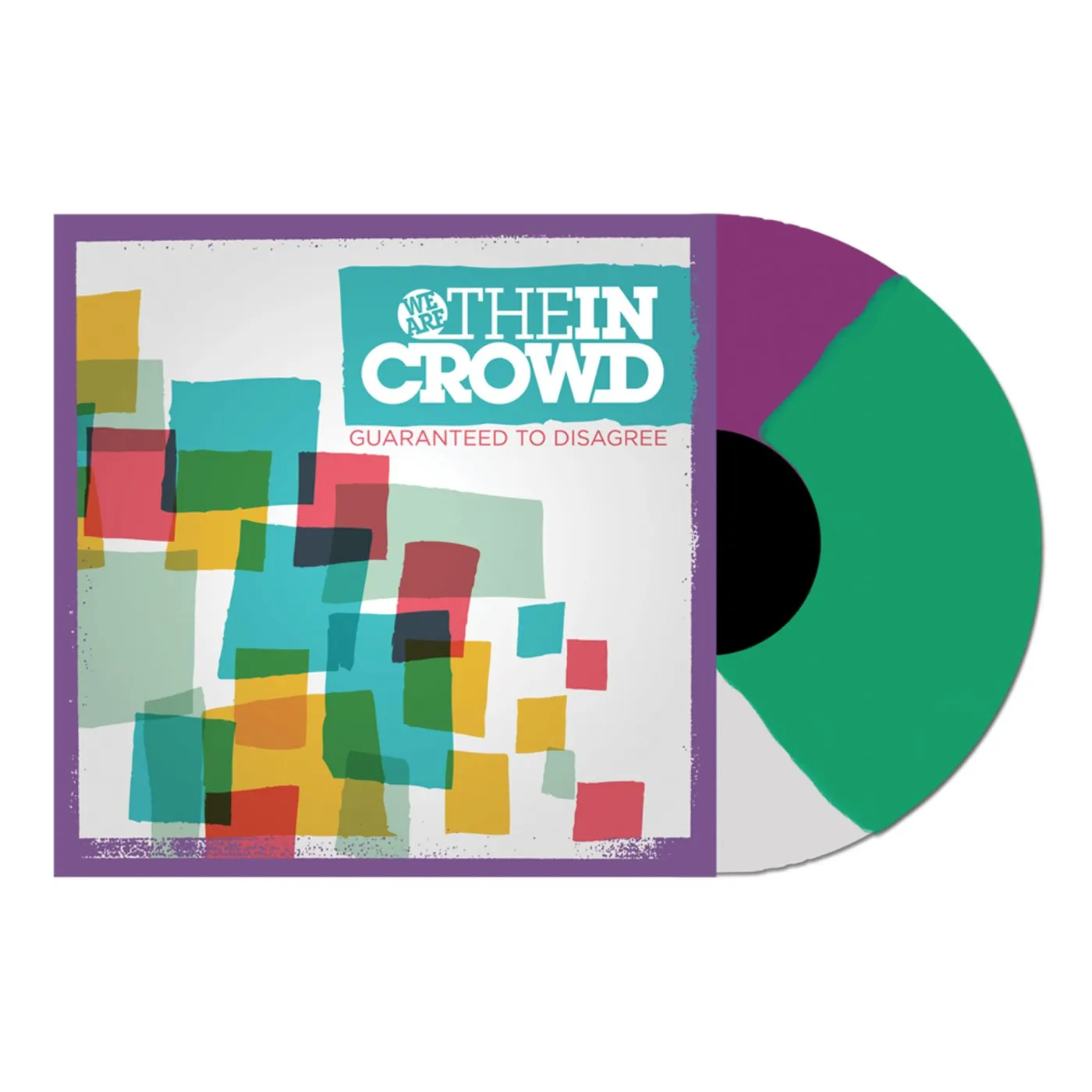 We Are The In Crowd Guaranteed To Disagree LP (Tri-Colour Vinyl)