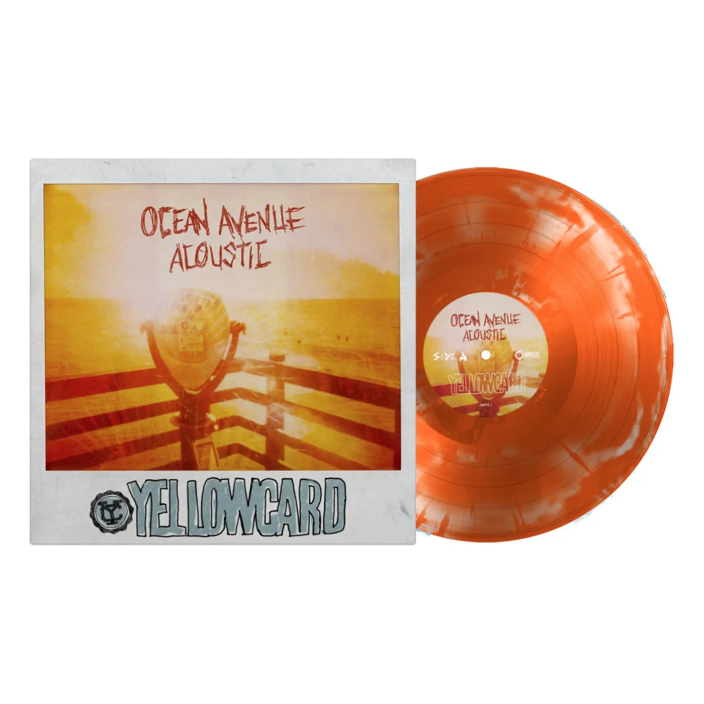 Yellowcard Ocean Avenue Acoustic 12" Vinyl (Sunset Swirl)