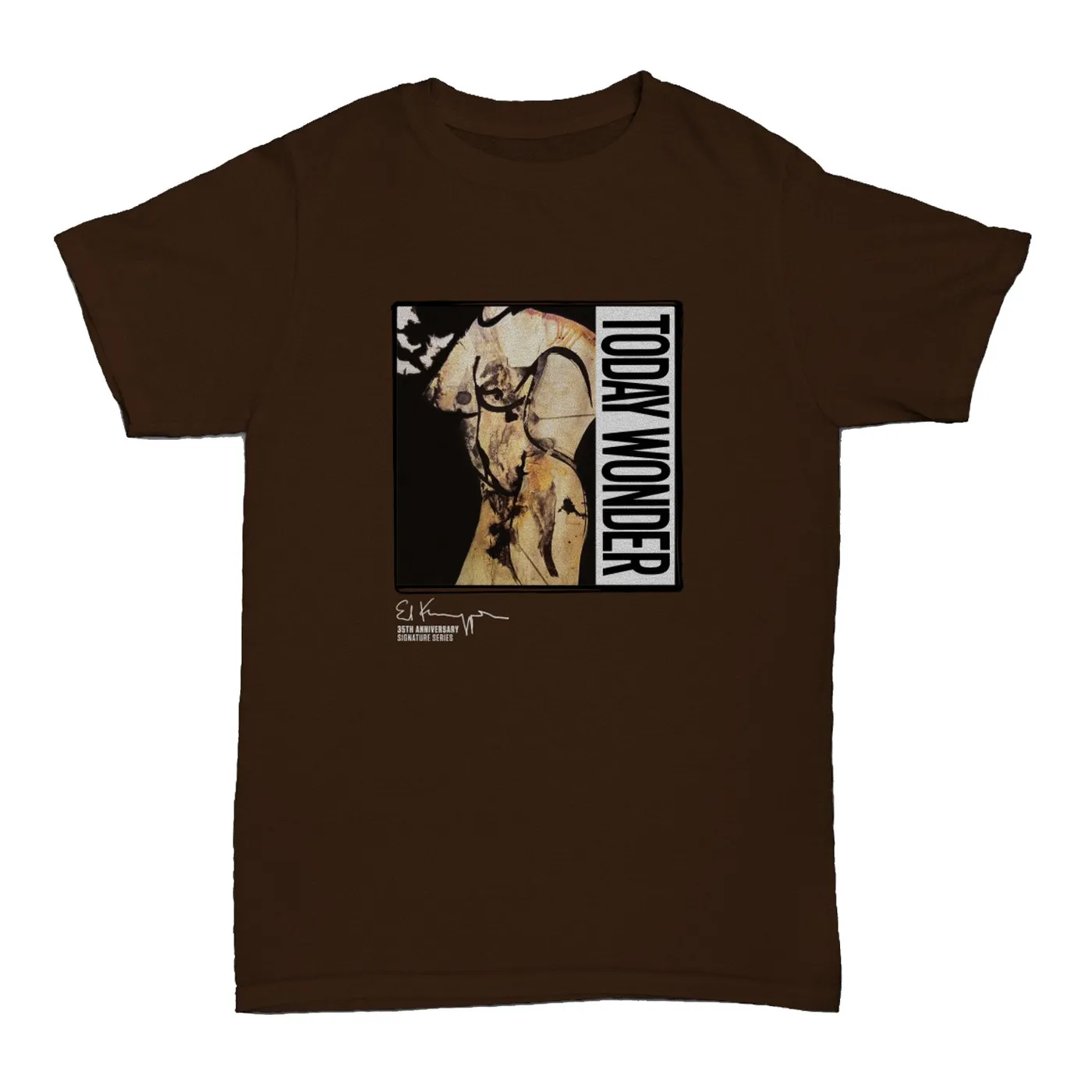 Ed Kuepper Today Wonder T-shirt (Brown)