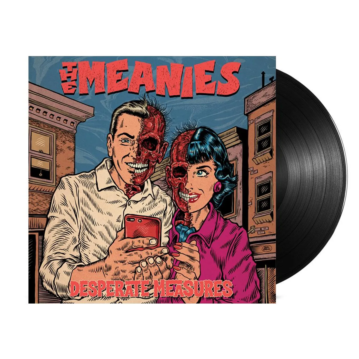 The Meanies Desperate Measures LP (Black) (Vinyl)